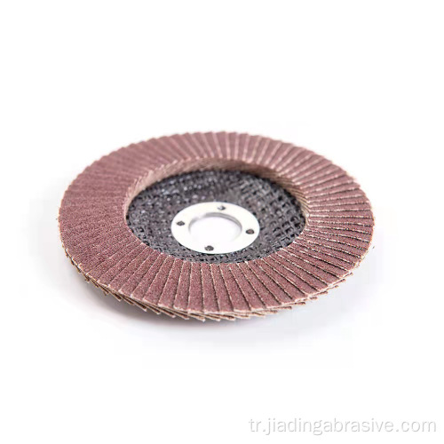 Köşe taşlama için Seramik Kavisli Flap Disk